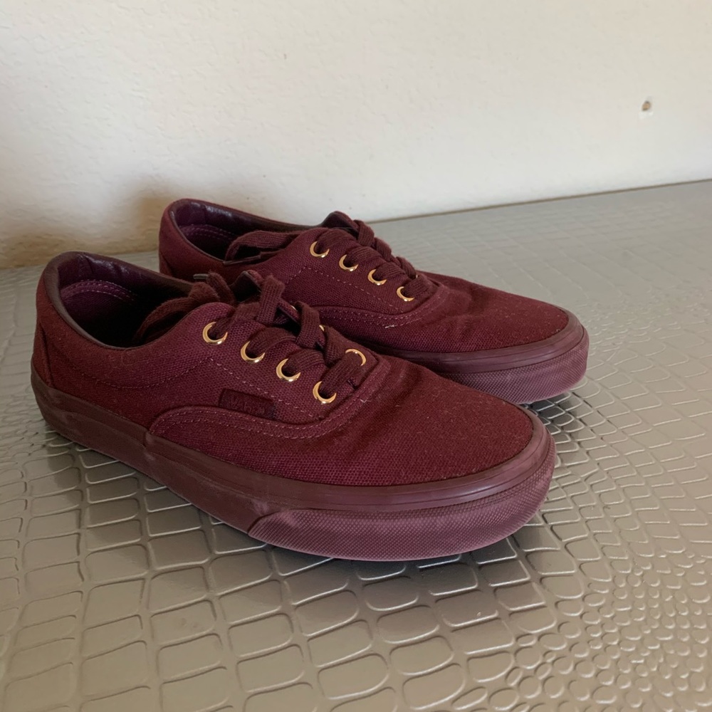 Maroon Vans